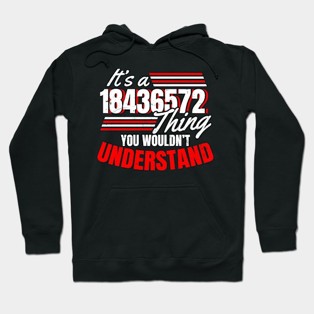 V8 Engine Shirt | It's A 18436572 Thing Gift Hoodie by Gawkclothing